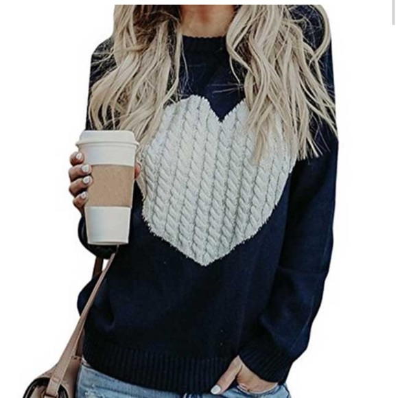 Beautiful Heart ❤️ pull over sweater - Picture 7 of 7